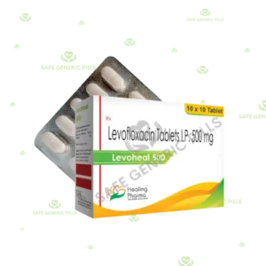 Levoheal 500mg Tablet
| Levofloxacin 500mg - 50 Tablets