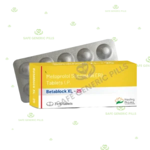 Betablock XL 25 Tablet | Metoprolol Succinate 23.75mg - 50 Tablets