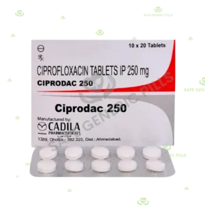 Ciprocad 250mg Tablet | Ciprofloxacin 250mg - 400 Tablets