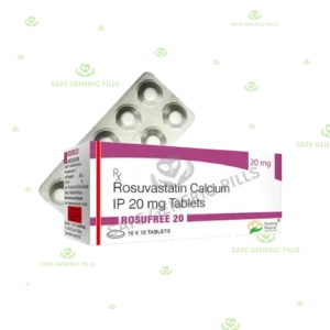 Rosufree 20mg Tablet | Rosuvastatin 20mg - 200 Tablets
