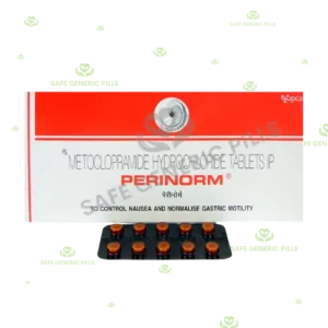 Perinorm Tablet | Metoclopramide 10mg - 400 Tablets
