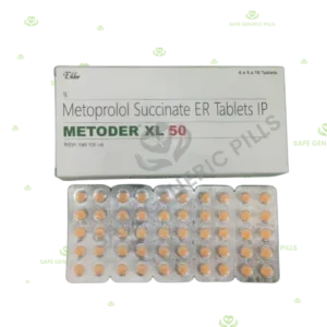 Metoder 50mg Tablet XL | Metoprolol Succinate 50mg