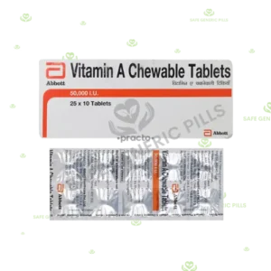 Vitamin A Chewable Tablet | Vitamin A 50000IU - 200 Tablets