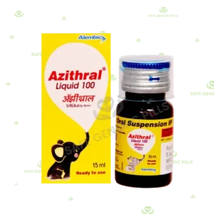 Azithral 100 Liquid | Azithromycin 20mg/ml - 1 Bottle