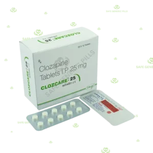Clozcare 25mg Tablet | Clozapine 25mg - 200 Tablets