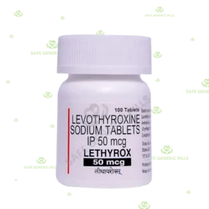 Lethyrox 50 Tablet | Thyroxine 50mcg