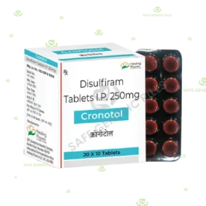 Cronotol 250mg Tablet
| Disulfiram 250mg