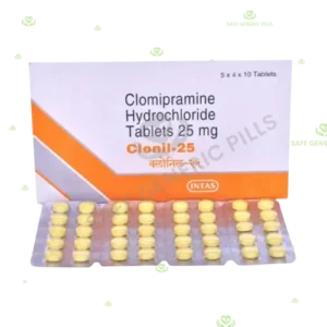 Clonil 25 Tablet | Clomipramine 25mg - 50 Tablets