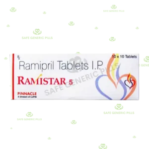 Ramistar 5 Tablet | Ramipril 5mg - 60 Tablets