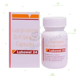 Lubowel 24 Soft Gelatin Capsul | Lubiprostone 24mcg - 120 Capsules