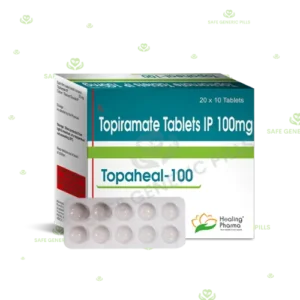Topaheal 100mg | Topiramate 100mg - 50 Tablets