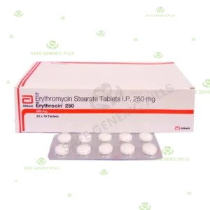 Erythro 250mg | Erythromycin 250mg - 200 Tablets