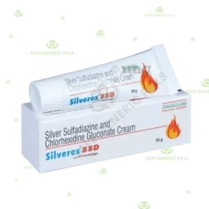 Silverex SSD Cream | Chlorhexidine Gluconate + Silver Sulfadiazine - 3 Tube