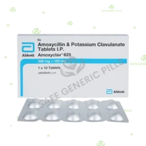 Amoxyclav 625 | Amoxycillin 500mg + Clavulanic Acid 125mg - 50 Tablets