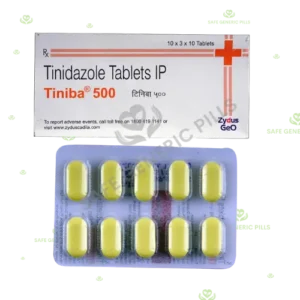 Tiniba 500 | Tinidazole 500mg - 200 Tablets