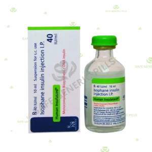 Human Insulatard 40IU | Insulin Isophane 40IU - 1 Vial