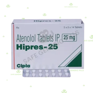 Hipres 25 Tablet | Atenolol 25mg - 112 Tablets