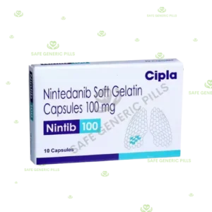 Nintib 100 Soft Gelatin Capsule | Nintedanib 100mg