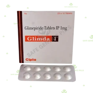 Glimda 1 Tablet | Glimepiride 1mg - 200 Tablets