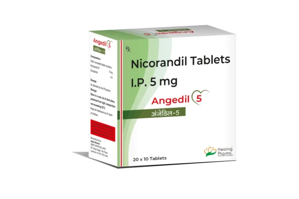 Angedil 5 mg (Nicorandil Tablet)