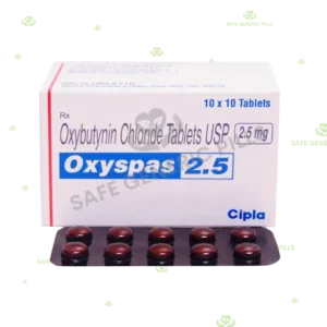 Oxyspas 2.5 Tablet | Oxybutynin 2.5mg
