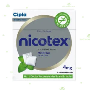 Nicotex Nicotine Sugar Free 4mg | Nicotine 4mg