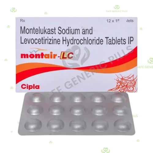 Montair-LC Tablet | Levocetirizine + Montelukast