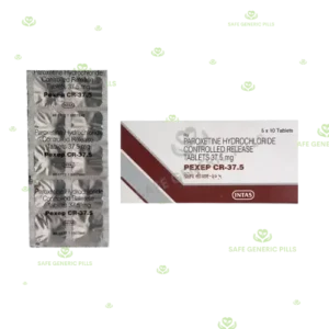 Pexep CR 37.5 Tablet | Paroxetine 37.5mg - 100 Tablets