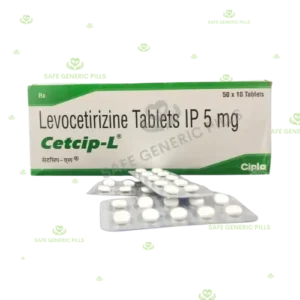 Cetcip-L Tablet | Levocetirizine 5mg