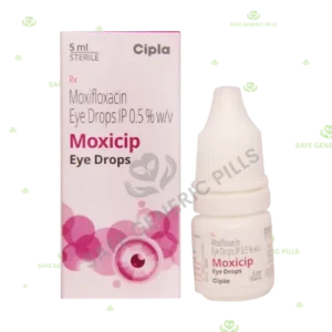Moxicip Eye Drop 
| Moxifloxacin 0.5% w/v
