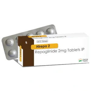 Hirepa 2 | Repaglinide 2mg - 100 Tablets
