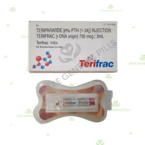 Terifrac Injection (3ml Each) 
| Teriparatide 750mcg - 30 Injections