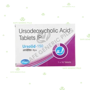 Ursolid 150 Tablet 
| Ursodeoxycholic Acid 150mg
