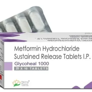 Glycoheal 1000 | Metformin 1000mg - 100 Tablets