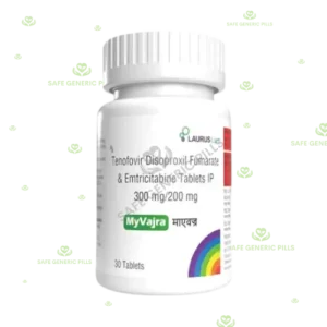 Myvajra Tablet 
| Emtricitabine + Tenofovir disoproxil fumarate