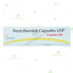 Cilamin 250 Capsule 
| Penicillamine 250mg - 200 Capsules