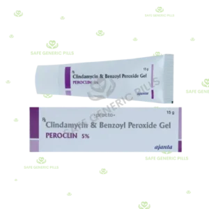 Peroclin 5% Gel 
| Benzoyl Peroxide 5% w/w + Clindamycin 1% w/w - 3 Tube