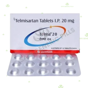 Telma 20 Tablet 
| Telmisartan 20mg - 120 Tablets