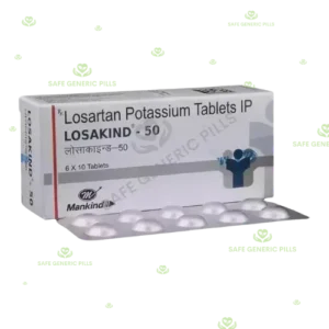 Losakind 50 Tablet | Losartan 50mg