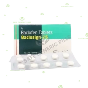 Baclosign 25 Tablet | Baclofen (25mg) - 200 Tablets