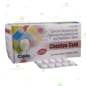 Cheston Cold Tablet | Cetirizine + Paracetamol + Phenylephrine