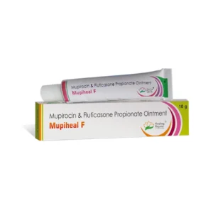 Mupiheal F Cream | Mupirocin 2% + Fluticasone 0.05% ?10 gm - 4 Tube