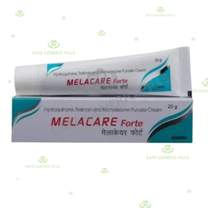 Melacare Forte Cream | Hydroquinone + Mometasone + Tretinoin - 3 Tube