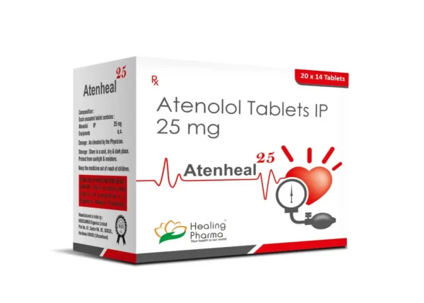 Atenheal 25mg | Atenolol 25mg