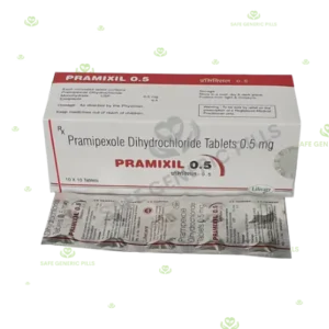 Pramixil 0.5mg Tablet | Pramipexole 0.5mg - 100 Tablets