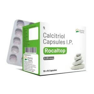 Rocaltop 0.25mcg Caps | Calcitrol 0.25mcg Soft Gel Caps - 200 Capsules