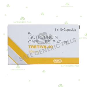 Tretiva 40 Capsule | Isotretinoin 40mg - 200 Capsules